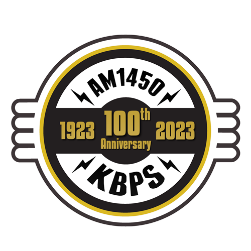 100th anniversary logo white